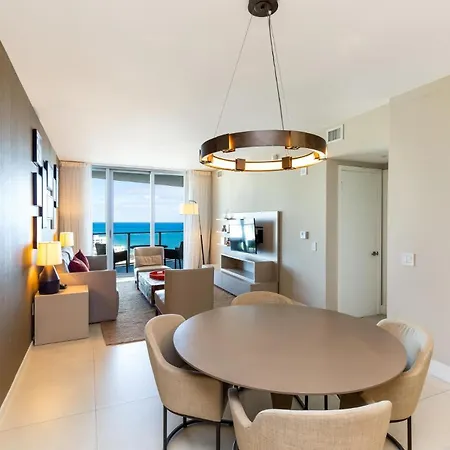 Ocean View 1 Bed On The Beach 19Th Floor Hollywood Hallandale Beach Exterior photo