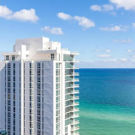 Ocean View 1 Bed On The Beach 19Th Floor Hollywood Hallandale Beach Exterior photo