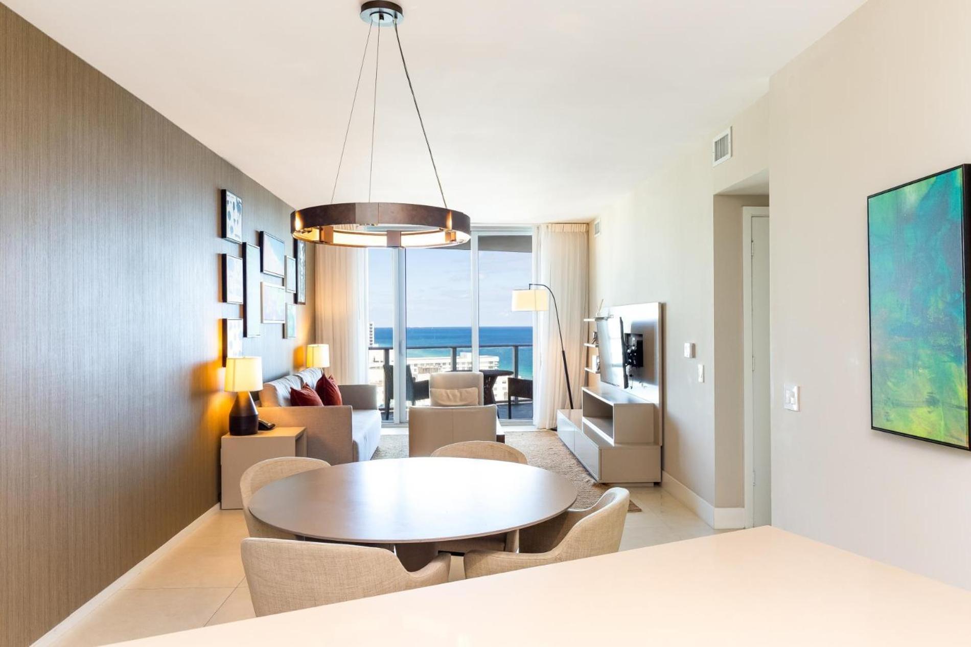 Ocean View 1 Bed On The 19th Floor Hollywood Hallandale Beach