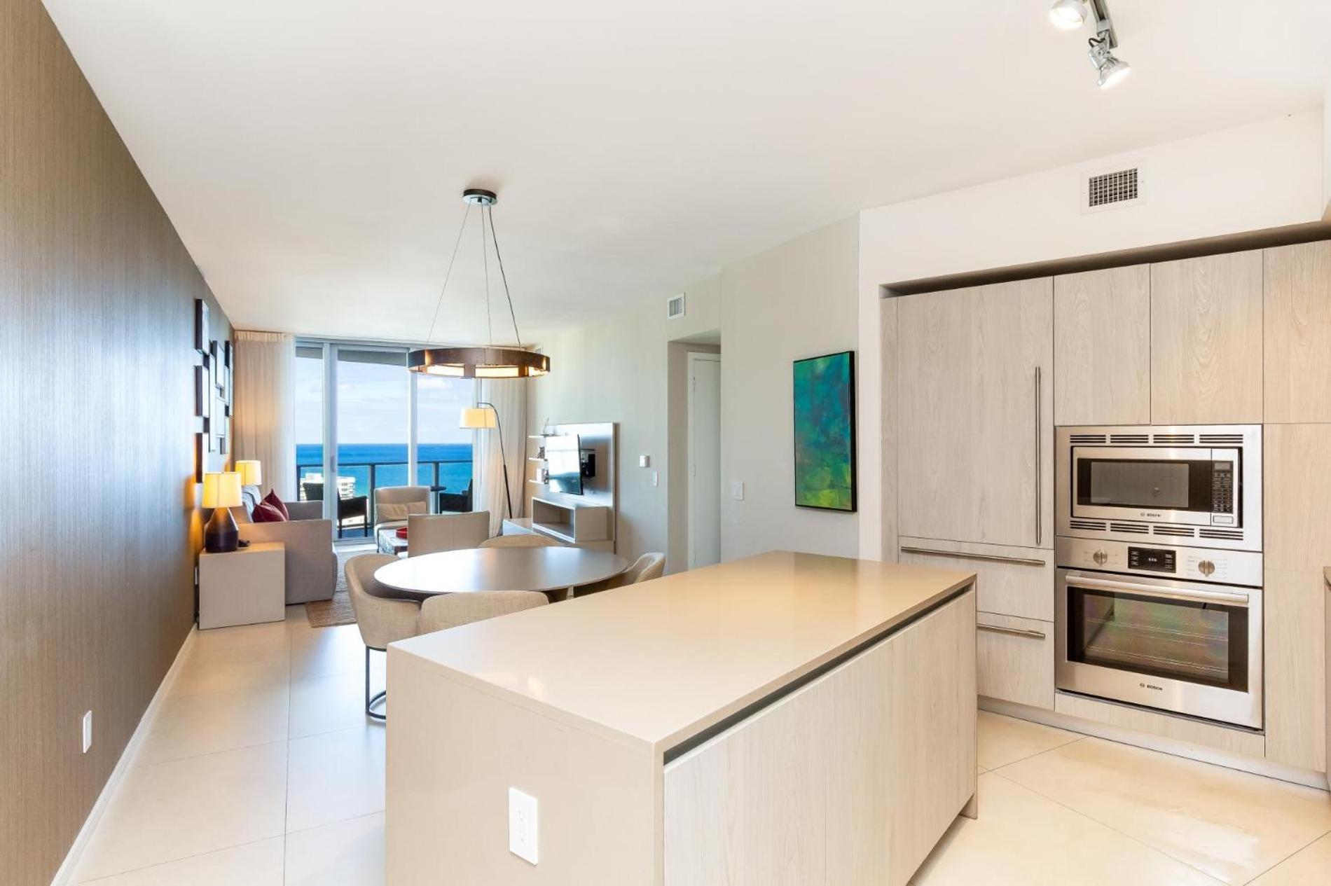 Ocean View 1 Bed On The 19th Floor Hollywood Appartement Hallandale Beach